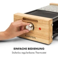 Chateaubriand Nuovo Raclette 1200W Aluminium / Stein 8 Personen Holz -Haushaltsgeräte Store 10032729 de 0005 logo