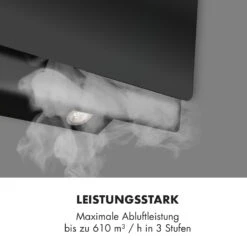 Aurica 90 Dunstabzugshaube, 90 Cm, Wandanbau, 165 W, Schwarz -Haushaltsgeräte Store 10032766 de 0003 logo