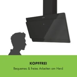 Aurica 90 Dunstabzugshaube, 90 Cm, Wandanbau, 165 W, Schwarz -Haushaltsgeräte Store 10032766 de 0004 logo