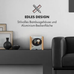 Hanoi 2 Uhrenbeweger, 2 Uhren, 3 Geschwindigkeiten, 4 Modi, Bambus 12 Hanoi 2 Uhrenbeweger, 2 Uhren, 3 Geschwindigkeiten, 4 Modi, Bambus -Haushaltsgeräte Store 10032797 de 0005 logo