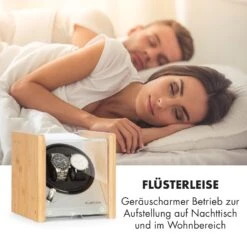 Hanoi 2 Uhrenbeweger, 2 Uhren, 3 Geschwindigkeiten, 4 Modi, Bambus 13 Hanoi 2 Uhrenbeweger, 2 Uhren, 3 Geschwindigkeiten, 4 Modi, Bambus -Haushaltsgeräte Store 10032797 de 0006 logo