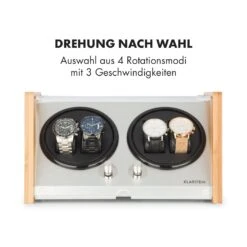 Hanoi 4 Uhrenbeweger, 4 Uhren, 3 Geschwindigkeiten, 4 Modi, Bambus 11 Hanoi 4 Uhrenbeweger, 4 Uhren, 3 Geschwindigkeiten, 4 Modi, Bambus -Haushaltsgeräte Store 10032798 de 0004 logo