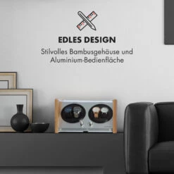 Hanoi 4 Uhrenbeweger, 4 Uhren, 3 Geschwindigkeiten, 4 Modi, Bambus 12 Hanoi 4 Uhrenbeweger, 4 Uhren, 3 Geschwindigkeiten, 4 Modi, Bambus -Haushaltsgeräte Store 10032798 de 0005 logo