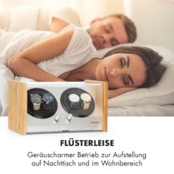 Hanoi 4 Uhrenbeweger, 4 Uhren, 3 Geschwindigkeiten, 4 Modi, Bambus 13 Hanoi 4 Uhrenbeweger, 4 Uhren, 3 Geschwindigkeiten, 4 Modi, Bambus -Haushaltsgeräte Store 10032798 de 0006 logo