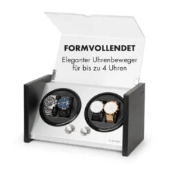 Tokyo 4 Uhrenbeweger, 4 Uhren, 3 Geschwindigkeiten, 4 Modi, Schwarz -Haushaltsgeräte Store 10032800 de 0003 logo