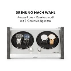 Tokyo 4 Uhrenbeweger, 4 Uhren, 3 Geschwindigkeiten, 4 Modi, Schwarz -Haushaltsgeräte Store 10032800 de 0004 logo