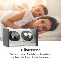 Tokyo 4 Uhrenbeweger, 4 Uhren, 3 Geschwindigkeiten, 4 Modi, Schwarz -Haushaltsgeräte Store 10032800 de 0006 logo