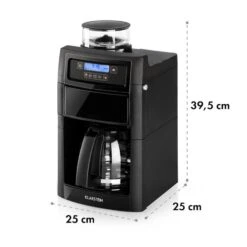 Aromatica II Set Kaffeemaschine, Mahlwerk, 1,25 L, Schwarz -Haushaltsgeräte Store 10032874 yy 0011 logo Klarstein Aromatica II Duo Kaffeemaschine schwarz reedit