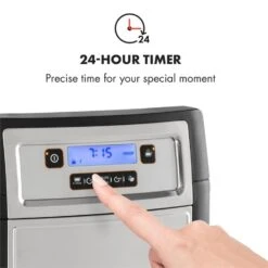 Aromatica II Thermo Kaffeemaschine, Mahlwerk, 1,25 L, Silber -Haushaltsgeräte Store 10032875 yy 0005 logo Klarstein Aromatica II Thermo Kaffeemaschine silber