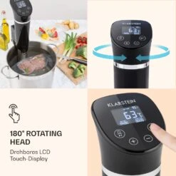 Quickstick Flex 1300W 3D Circulating 0-95 °C IPX7 Timer Schwarz 13 Quickstick Flex 1300W 3D Circulating 0-95 °C IPX7 Timer Schwarz -Haushaltsgeräte Store 10032905 de 0004 logo