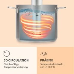 Quickstick Flex 1300W 3D Circulating 0-95 °C IPX7 Timer Silber -Haushaltsgeräte Store 10032906 de 0005 logo