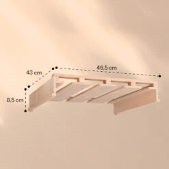 Barossa 102 Duo Weinglas-Regal Zubehör 16 Gläser 4 Schienen Echtholz -Haushaltsgeräte Store 10032922 yy 0006 logo