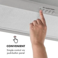 Down Under Dunstabzugshaube Einbau 60cm Abluft: 590 M³/h LED Edelstahl -Haushaltsgeräte Store 10032975 uk 0005 logo Klarstein Down Under Dunstabzugshaube Einbau 60cm