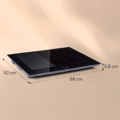 Delicatessa 60 Hybrid Einbaukochfeld Induktion 4 Zonen 7000W Glas 11 Delicatessa 60 Hybrid Einbaukochfeld Induktion 4 Zonen 7000W Glas -Haushaltsgeräte Store 10033022 yy 0006 logo