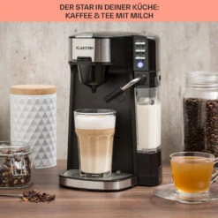 Baristomat 2-in-1-Heißgetränkeautomat Kaffee Tee Milchschaum 11 Baristomat 2-in-1-Heißgetränkeautomat Kaffee Tee Milchschaum -Haushaltsgeräte Store 10033138 de 0004 usp