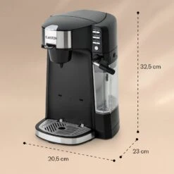Baristomat 2-in-1-Heißgetränkeautomat Kaffee Tee Milchschaum 15 Baristomat 2-in-1-Heißgetränkeautomat Kaffee Tee Milchschaum -Haushaltsgeräte Store 10033138 yy 0008 dimensions