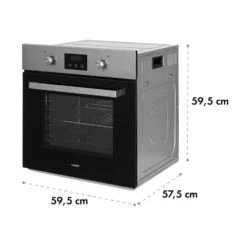 Kalahari Elektrischer Einbaubackofen 2300W 7 Funktionen Schwarz -Haushaltsgeräte Store 10033187 yy 0010 logo Klarstein Kalahari Elektrischer Einbaubackofen