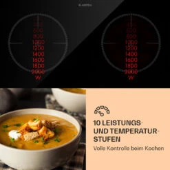 MisterCook Duo Kochplatte Infrarot 3000W 90-650°C Abschalttimer -Haushaltsgeräte Store 10033283 de 0005 logo