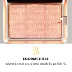 Crossfire Vertikaler Gasgrill 800°C Infrarot-Brenner 12.000 BTU Silber -Haushaltsgeräte Store 10033288 de 0005 logo