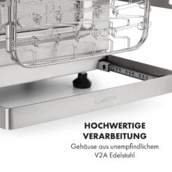 Crossfire Vertikaler Gasgrill 800°C Infrarot-Brenner 12.000 BTU Silber -Haushaltsgeräte Store 10033288 de 0009 logo