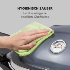 Parforce Duo Gasgrill 2 Brenner 4,4kW 15000BTU 300°C Grau -Haushaltsgeräte Store 10033297 de 0006 logo