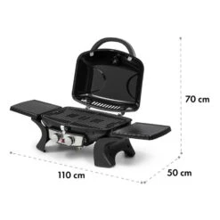 Parforce Duo Gasgrill 2 Brenner 4,4kW 15000BTU 300°C Grau -Haushaltsgeräte Store 10033297 yy 0010 logo Klarstein Parforce Duo Gasgrill 2 Brenner grau