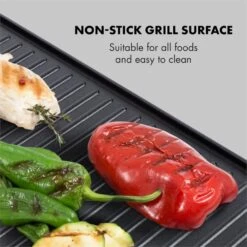 Porterhouse Elektrogrill 2200W Antihaft-Grillfläche Schwarz -Haushaltsgeräte Store 10033322 yy 0004 logo Klarstein Porterhouse Elektrogrill 2200W schwarz