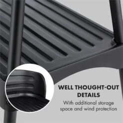 Porterhouse Elektrogrill 2200W Antihaft-Grillfläche Schwarz -Haushaltsgeräte Store 10033322 yy 0005 logo Klarstein Porterhouse Elektrogrill 2200W schwarz