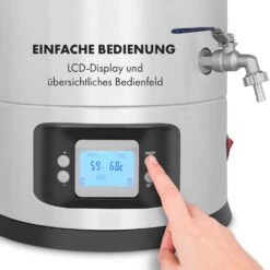 Maischfest Maischekessel 5 Teile 1500/3000W 30l LCD Edelstahl 15 Maischfest Maischekessel 5 Teile 1500/3000W 30l LCD Edelstahl -Haushaltsgeräte Store 10033340 de 0007 logo