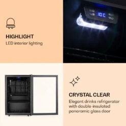 Beersafe 5XL Kühlschrank 148 Liter 3 Böden Panoramaglastür Edelstahl 10 Beersafe 5XL Kühlschrank 148 Liter 3 Böden Panoramaglastür Edelstahl -Haushaltsgeräte Store 10033435 uk 0004 logo