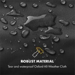 Beef Brisket Wetterschutzhaube Oxford Canvas Schwarz -Haushaltsgeräte Store 10033461 yy 0005 logo Fabric cover for OGA032