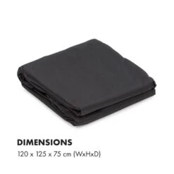 Beef Brisket Wetterschutzhaube Oxford Canvas Schwarz -Haushaltsgeräte Store 10033461 yy 0006 logo Fabric cover for OGA032