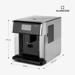 Eiszeit Eiswürfelmaschine Edelstahl 3 Eiswürfelgrößen Silber 13 Eiszeit Eiswürfelmaschine Edelstahl 3 Eiswürfelgrößen Silber -Haushaltsgeräte Store 10033478 yy 0011 dimensions