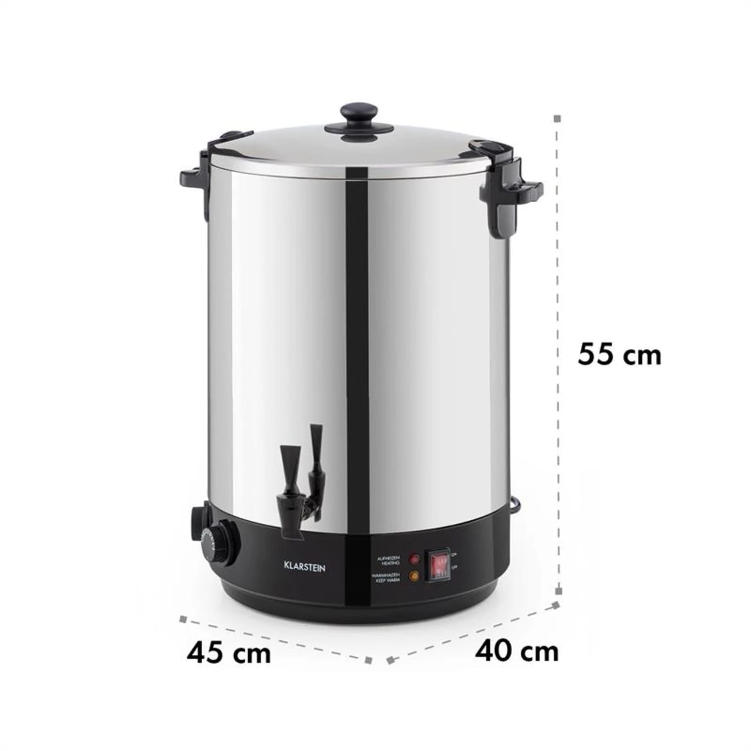 KonfiStar 40 Einkochautomat Getränkespender 2500W 40L Edelstahl 10 KonfiStar 40 Einkochautomat Getränkespender 2500W 40L Edelstahl – Bild 10