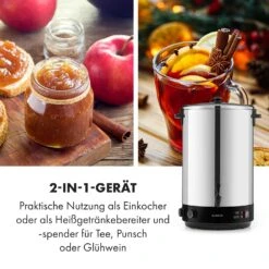 KonfiStar 50 Einkochautomat Getränkespender 2500W 50L Edelstahl -Haushaltsgeräte Store 10033525 de 0007 logo