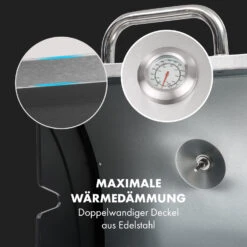 Gazooka 2.0T Gas BBQ Grill 2x3kW Brenner Edelstahl 17 Gazooka 2.0T Gas BBQ Grill 2x3kW Brenner Edelstahl -Haushaltsgeräte Store 10033532 de 0007 logo