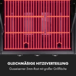 Gazooka 3.0T BBQ Grill 3x3kW Brenner 4 Rollen Edelstahl -Haushaltsgeräte Store 10033533 de 0006 logo