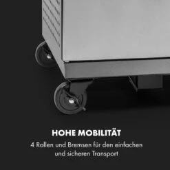 Gazooka 3.0T BBQ Grill 3x3kW Brenner 4 Rollen Edelstahl -Haushaltsgeräte Store 10033533 de 0009 logo