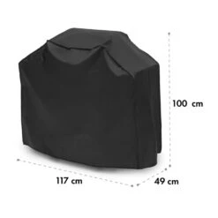 Gazooka 2.0T Wetterschutzhaube 600D Canvas 30/70% PE/PVC Schwarz -Haushaltsgeräte Store 10033535 yy 0006 logo Klarstein Gazooka Wetterschutzhaube schwarz