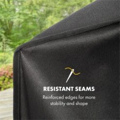 Hot & Hot Wetterschutzhaube 600D Canvas 30/70% PE/PVC Schwarz -Haushaltsgeräte Store 10033537 yy 0004 logo Klarstein Hot and Hot Wetterschutzhaube schwarz