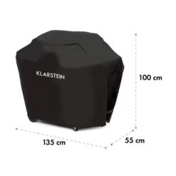 Tomahawk 3.1 S Wetterschutzhaube 300D Canvas 30/70% PE/PVC Schwarz -Haushaltsgeräte Store 10033569 yy 0006 logo Klarstein Tomahawk S Wetterschutzhaube schwarz