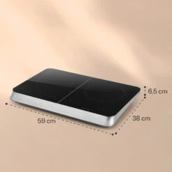 InnoChef Induktionskochfeld 3400W Touch Control Glaskeramik 11 InnoChef Induktionskochfeld 3400W Touch Control Glaskeramik -Haushaltsgeräte Store 10033593 yy 0006 logo