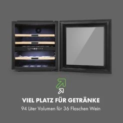 Vinsider 36 Weinkühlschrank 2 Kühlzonen 5-22°C 85l Edelstahl 12 Vinsider 36 Weinkühlschrank 2 Kühlzonen 5-22°C 85l Edelstahl -Haushaltsgeräte Store 10033682 de 0004 logo