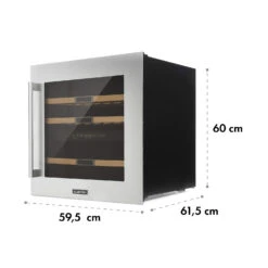 Vinsider 36 Weinkühlschrank 2 Kühlzonen 5-22°C 85l Edelstahl 16 Vinsider 36 Weinkühlschrank 2 Kühlzonen 5-22°C 85l Edelstahl -Haushaltsgeräte Store 10033682 yy 0008 logo
