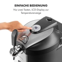 Beerkules Bierzapfanlage 5l Fässer Kompressor 120W Cooling: 4h -Haushaltsgeräte Store 10033689 de 0007 logo