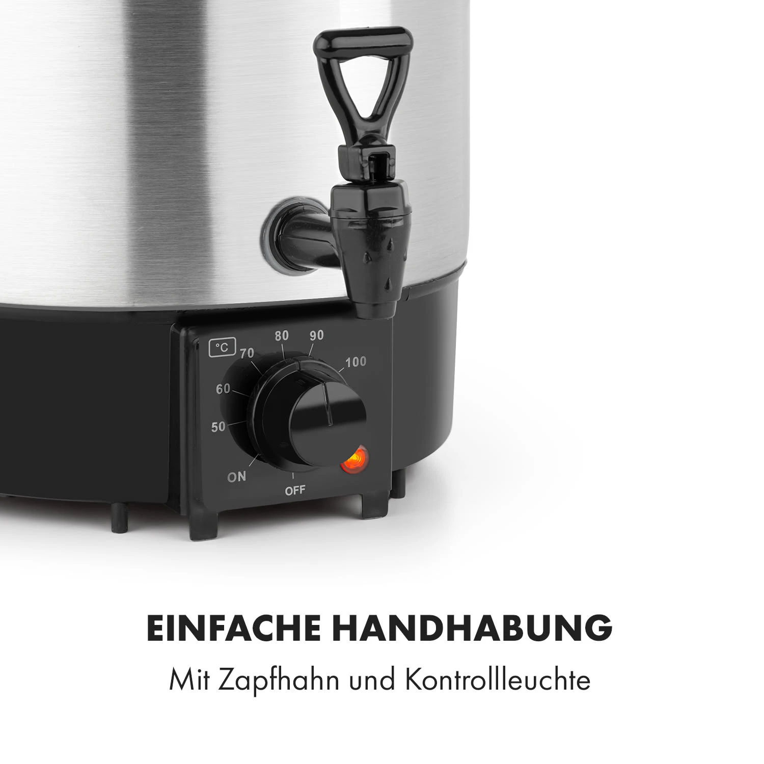 Biggie Eco Einkochautomat & Getränkespender 1000W 30-100°C Zapfhahn 9l 6 Biggie Eco Einkochautomat & Getränkespender 1000W 30-100°C Zapfhahn 9l – Bild 6