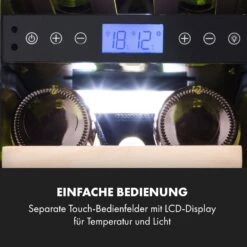 Vinovilla 17 Built-In Duo Weinkühlschrank 53l 17 Fl. 2 Zonen Glastür 12 Vinovilla 17 Built-In Duo Weinkühlschrank 53l 17 Fl. 2 Zonen Glastür -Haushaltsgeräte Store 10034154 de 0004 logo