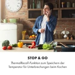 Delicatessa 3 Flex Induktionskochfeld 3 Zonen 6600W Flexzone Schwarz 18 Delicatessa 3 Flex Induktionskochfeld 3 Zonen 6600W Flexzone Schwarz -Haushaltsgeräte Store 10034194 de 0008 logo