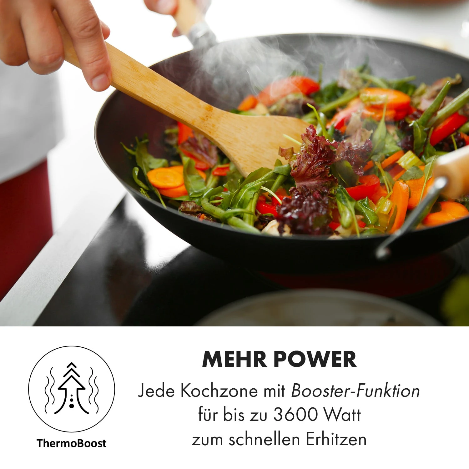 Delicatessa 3 Flex Induktionskochfeld 3 Zonen 6600W Flexzone Schwarz 10 Delicatessa 3 Flex Induktionskochfeld 3 Zonen 6600W Flexzone Schwarz – Bild 10