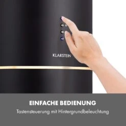 Tron Ambience Inselabzugshaube Ø38cm Umluft 540m³/h LED Schwarz -Haushaltsgeräte Store 10034213 de 0007 logo